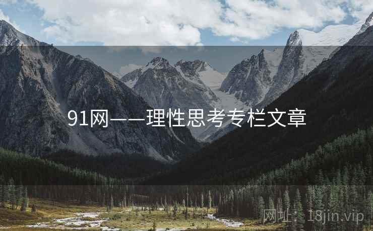91网——理性思考专栏文章