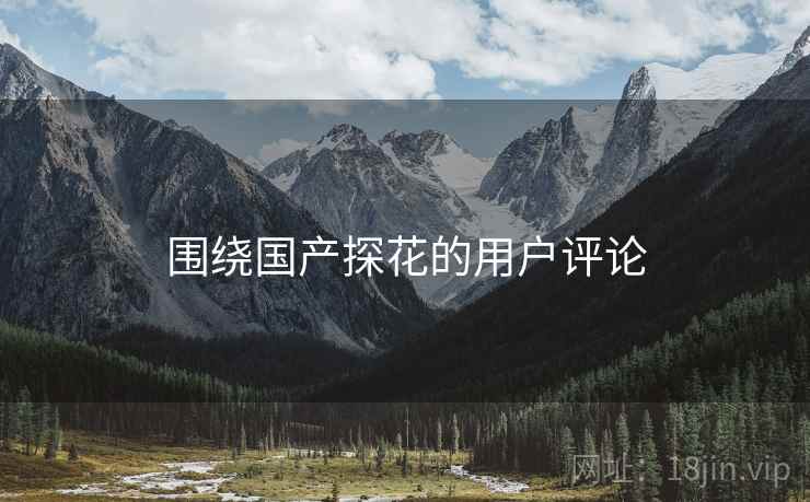 围绕国产探花的用户评论