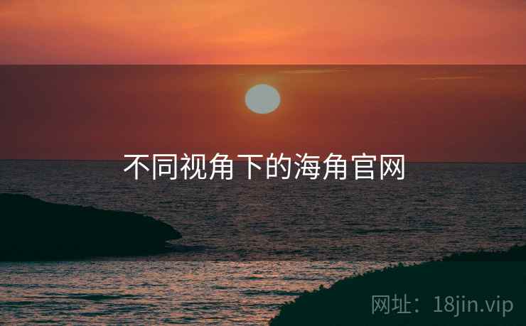 不同视角下的海角官网